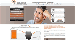 Desktop Screenshot of cheveux-ifa.com