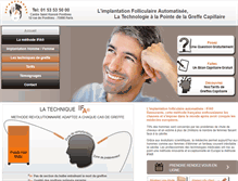 Tablet Screenshot of cheveux-ifa.com